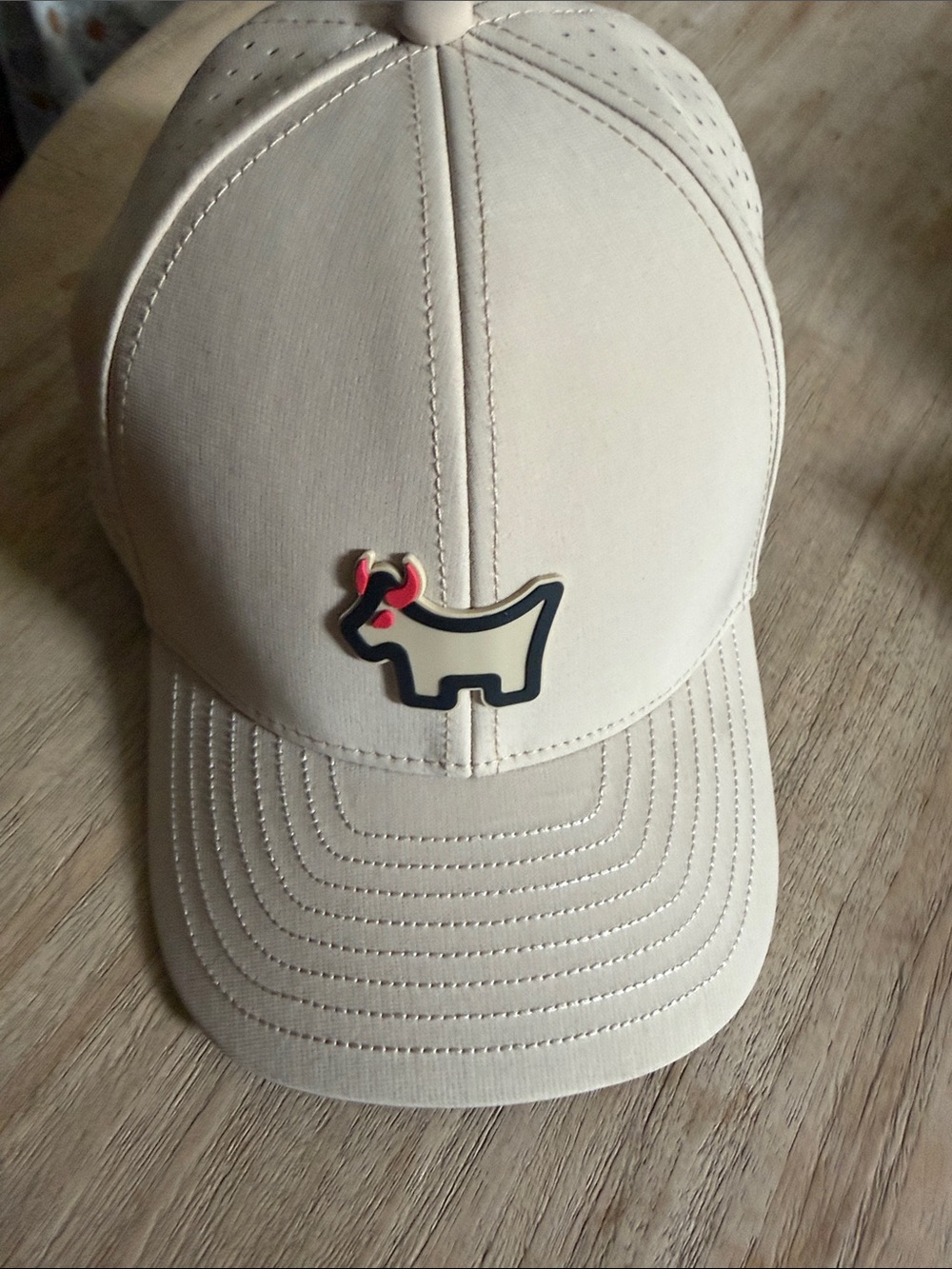 Scottie Cameron Scotty Dog gold hat by Merlin